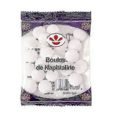 10 pakker hvide mølkugler, giftfri, til tøj og luftrensning, skab [D]