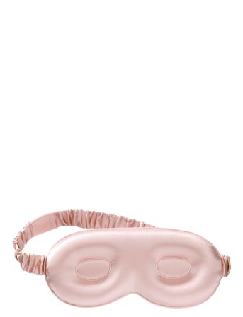 Lenoites Mulberry Silk Contour Sleep Mask - Pink - ONE SIZE