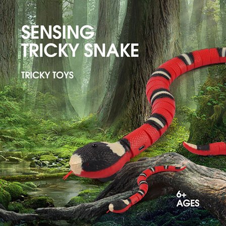 Infrapunainen Induktio Käärme Kissanlelut, Automaattinen Unilelu Älykäs Käärme