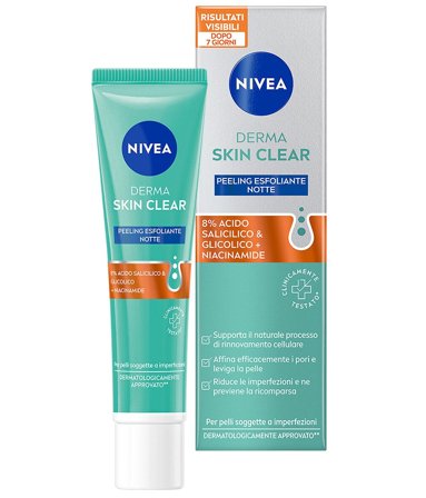 Nivea Derma Skin Clear Peeling Anti-imperfezioni Esfoliante Viso