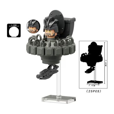 UFO-vessahahmot, kootut rakennuspalikat, lelut lapsille, lomalahjat