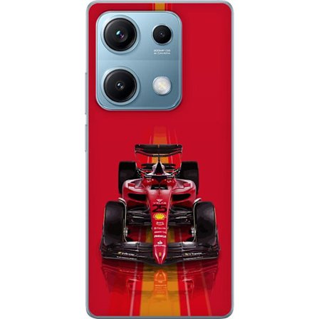 Yhteensopiva Puhelinkuori Xiaomi Xiaomi Redmi Note 14S Ferrari Formula 1 -auto ikonisessa punaisessa muotoilussa urheilullisella tarkkuudella