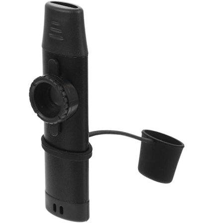 Professionelt metal Kazoo-instrument til voksne – Kompakt design med enkelt hul og membran, brugervenlig musikalsk ledsager til guitar, ukulele og