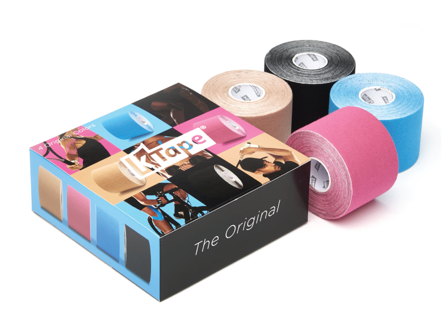 K-Tape Mix Box Kinesiologitape 4 farger, 4 stk.