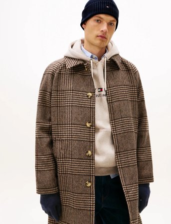 Tommy Hilfiger Th Flag Beanie & Glove Gp - Navy - ONE SIZE