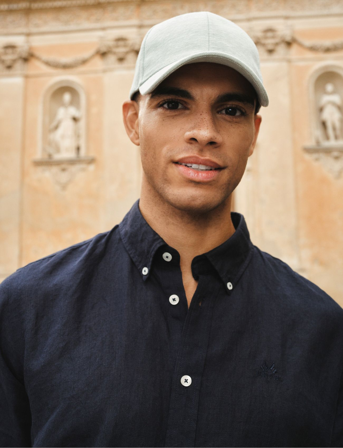 MATCH - Benard cap - Jean Paul - Str. ONESIZE - Herre - Tilbehør - Beige - 55% bomull, 45% lin