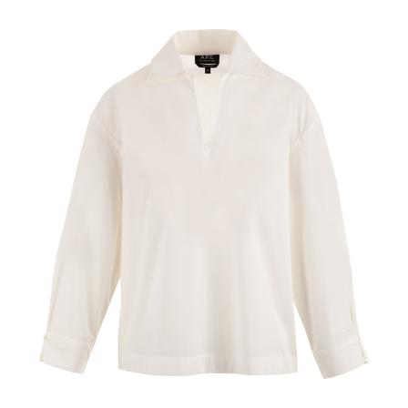 A.p.c. Blouses vit, Dam, Dam, Storlek: M