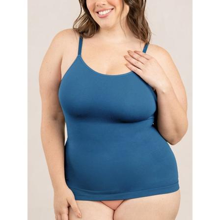 Camisole för kvinnor, magkontroll Shapewear Blue M