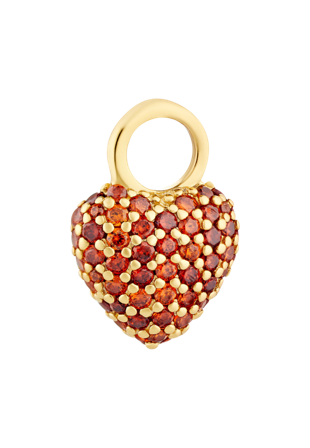 Charlotte Bonde STHLM Signature Eternal Heart Mini Pendant Smycken & klockor Dam Guld ONESIZE