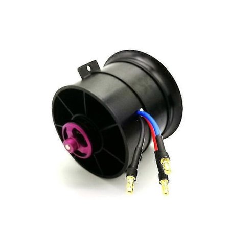 Powerfun EDF 70mm Kanavapuhallin 4S 3400KV Harjaton Moottori 12-lapainen Potkuri Yhteensopiva RC-lentokoneiden kanssa