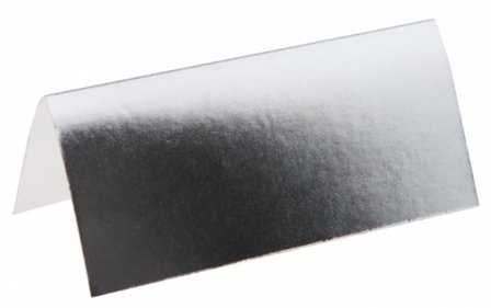 Bordsplacering metallic silver 10-pack - Partyninja.se