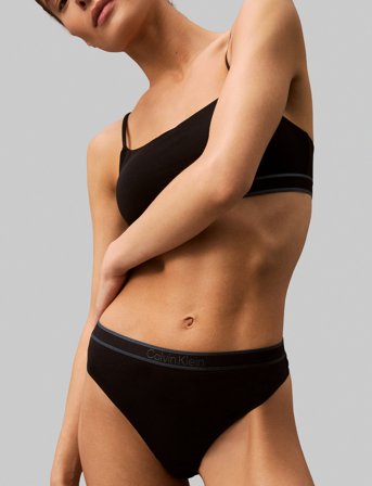 Calvin Klein Thong - Black - XS