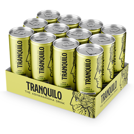 12 x Tranquilo 330 ml Citron/Fläder