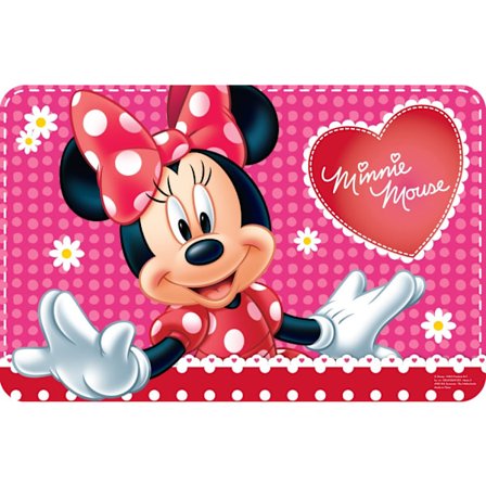 Disney Mimmi Pigg Blommor Bordstablett 43x28 cm