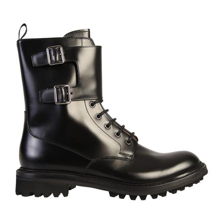 Church's, Lace-up Boots Zwart, Dames, Maat:39 EU