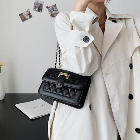 Handväskor, damväskor, budväskor, handväskor, små fyrkantiga väskor