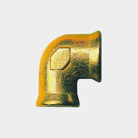 Putkikulma, messinki, kulma 90°, 1 1/4" G (BSP) (sisäkierre) - 1 1/4" G (BSP) (sisäkierre)