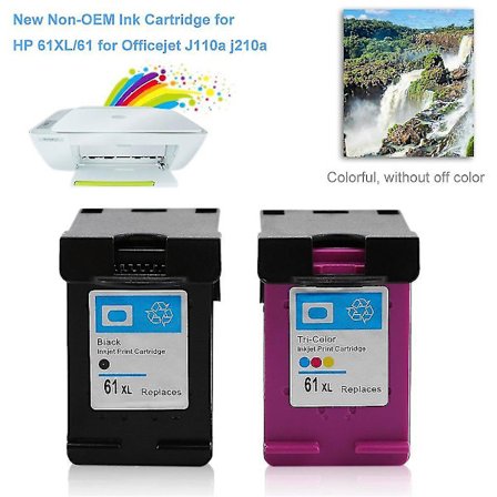 Ny ikke-OEM blækpatron til HP 61XL/61 Officejet