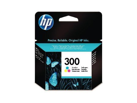 HP 300 - farge (cyan, magenta, gul) - original - blekkpatron