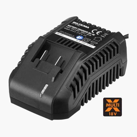 Biltema - Batterilader QC 18V4