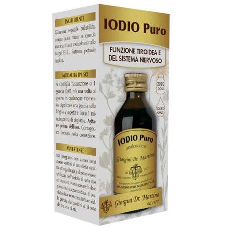 Dr Giorgini Iodio Puro Analcolico 100ml