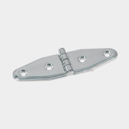 Bisagra de escotilla 1852-Marine, 105 x 28 mm, acero inoxidable resistente a ácidos (AISI 316)