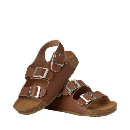 BabyMocs Chill Sandal Skor Unisex Brun 3-4 år (17cm)