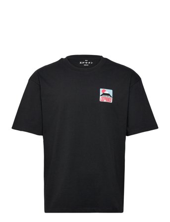 Edwin Sunset On Fuji San T-Shirt-Black - Black - M