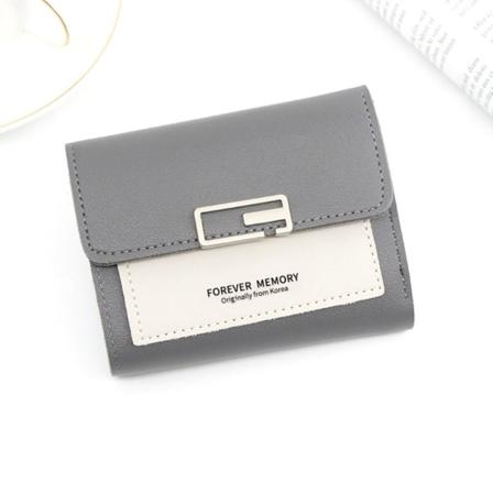 Læder Dame tegnebøger Moneybags GRÅ grey