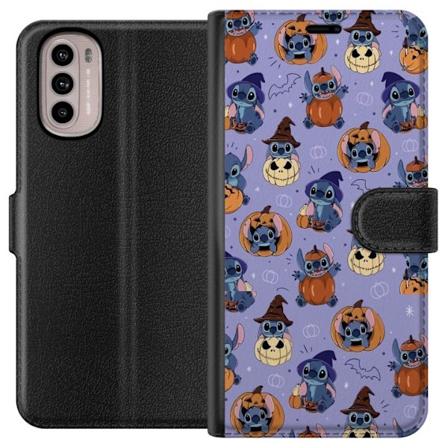 Motorola Moto G41 Lompakkokotelo Stitch halloween