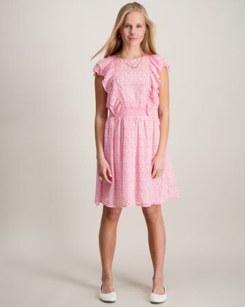Creamie Dress Lurex Stripe Rosa Kjoler Pige - Kids Brand Store