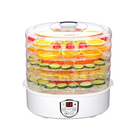 Sienikuivuri / hedelmien kuivuri 5 tasoa