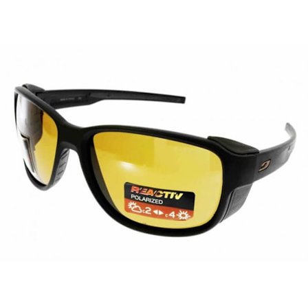 Sunglasses - JULBO - Camino M - Svart Transparent Matt-Grå - Inslutande - Grå - Sport