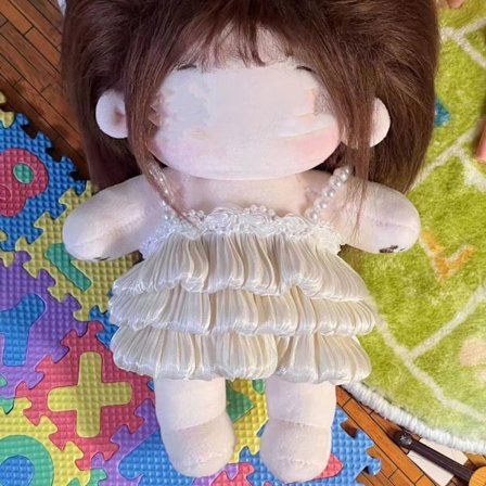 20 cm Nuket Mekko Mini Nukke Vaatteet KELTAINEN