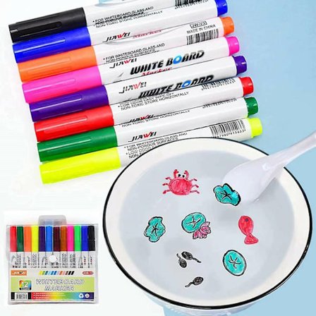 8 Color Magic Water Pen Painting Liquid Marker Pen - varastossa
