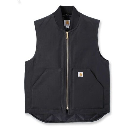 Carhartt 106676BLK Vest svart Svart, Klær