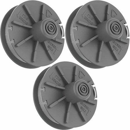 Gardena Trimmerspole, 3-pack Spolar för Turbomher 5307-20 Kabel 6m Ersättningsspole för gräsklippare för Gardena