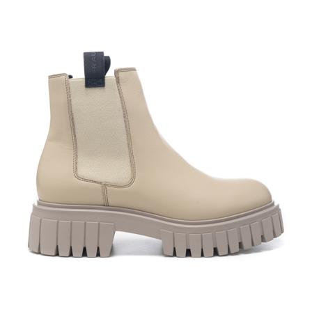 Frau, Ankle Boots Beżowy, Kobieta, Rozmiar: 39 EU