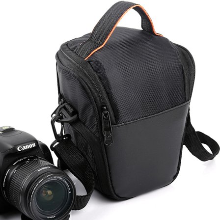 Middels Myk Polstret Kameraveske/Etui for Nikon, Canon, Sony, Pentax, Samsung og Mange Flere