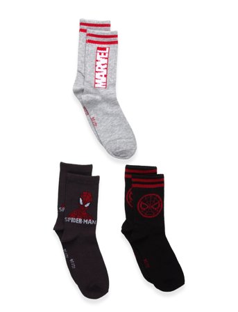 Spider-man Socks - Black - 23/26