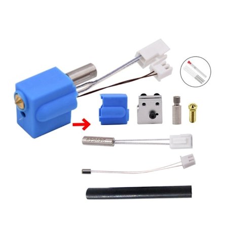 Extruder Kit Värmerör Silikonhylsa Hals för X1/Genius 3D-utskrift