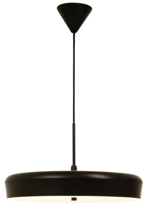 Aneta Lighting ETA taklampe, svart, 24W LED