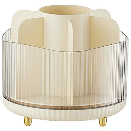 Makeup Børsteholder Roterende Penholder Skrivebordsbørsteholder Kosmetikbørsteorganisator