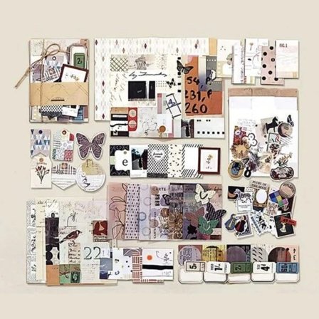 Kuuma tarjous edulliseen hintaan! Scrapbooking-tarrat Zone 88 kpl Bullet Journal -tarrat - Iloinen