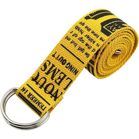 Canvas mesh dubbla D-ring rutig midjeband silver spänne långt bälte för kvinnor, män, tonåringar