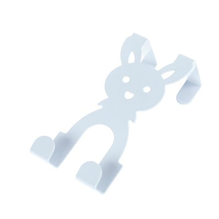 10 kpl Valkoinen Kani Värikäs Sarjakuvahahmo Kani Muoto Takaluukun Haka Luova Rauta Saumaton Takaluukun Haka Saumattomat Naulat