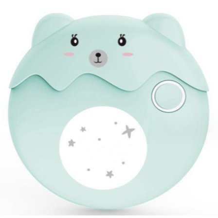 Blå, ny elektrisk nagelslip, hemladdning helautomatisk