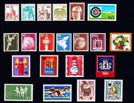 Tyskland/Berlin - Frimærkepakke - Postfrisk