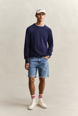 GANT Herren Jeansshorts (34) Hellblau