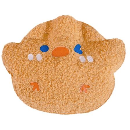 Varmvattenflaskor av gummi med söta plyschade cover Varm- eller kallvattenflaskor Bärbara för dagligt bruk C